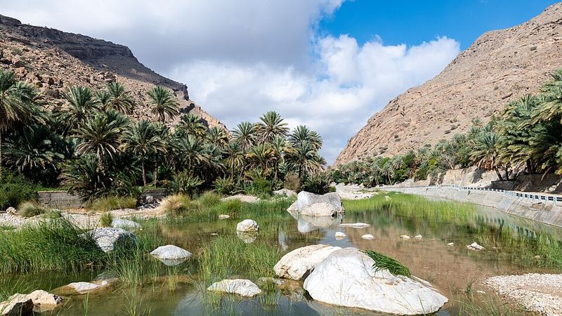Wadi Bani Khalid, second view