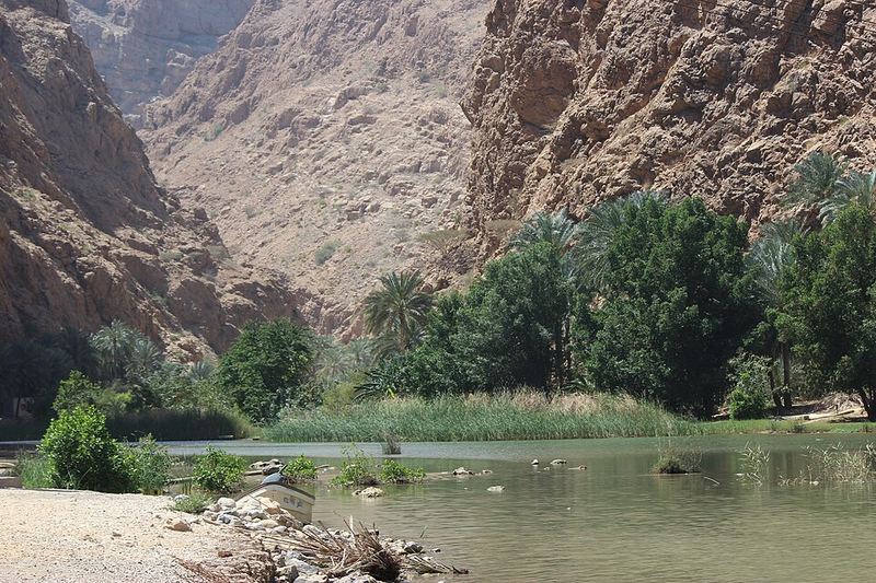 Wadi Shab, second view