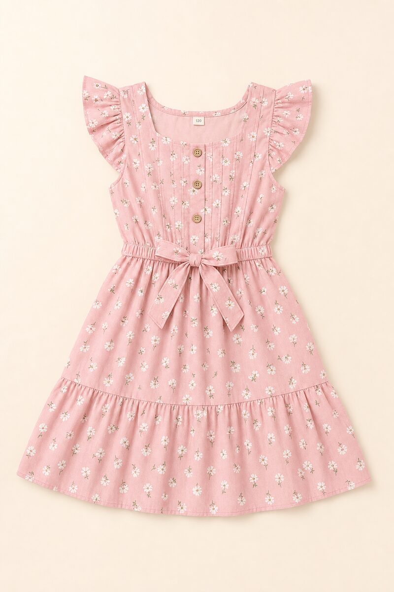 Flat-lay dress