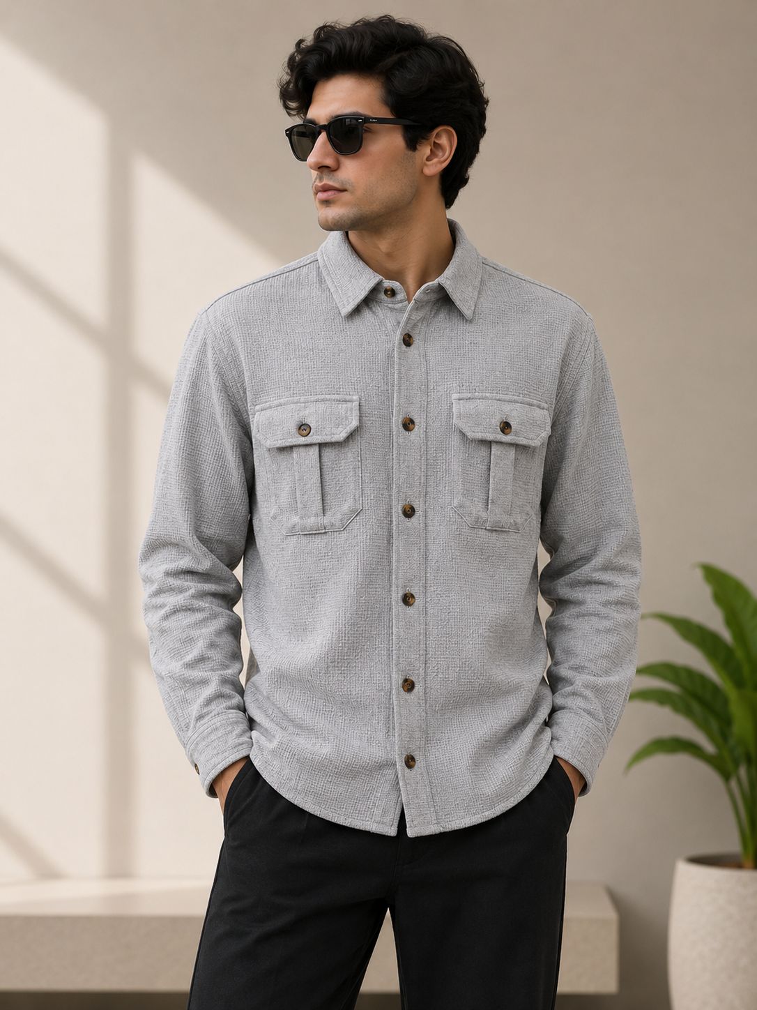 Style 12 · 60% Cotton 40% Polyester Quad Drop 240 GSM — K.S.E. Inc. India