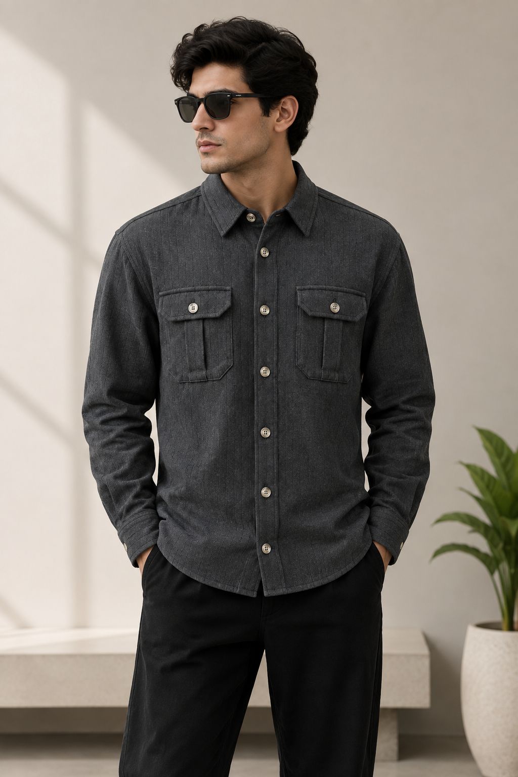 Style 13 · 60% Cotton 40% Polyester 220 GSM Drop Needle — K.S.E. Inc. India