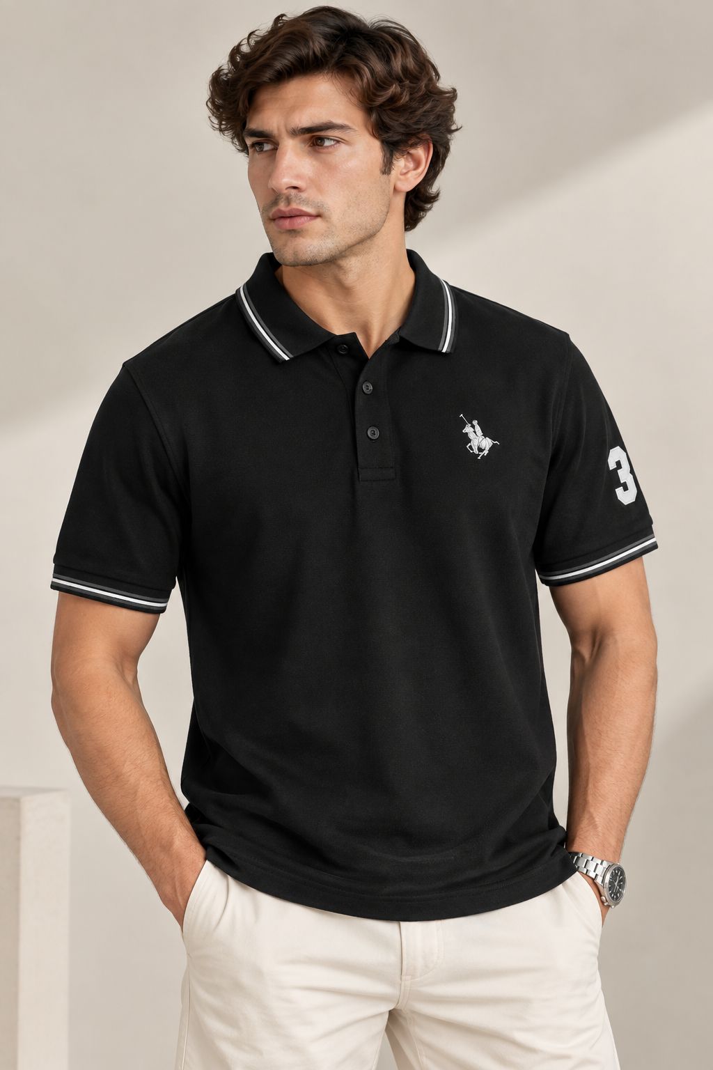 Style 18 · 52% Cotton 48% Polyester 220 GSM Pique — K.S.E. Inc. India