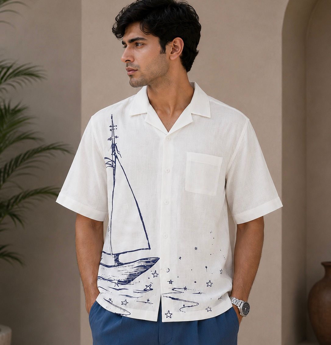 Style 7 · 100% Polyester Printed Shirt — K.S.E. Inc. India