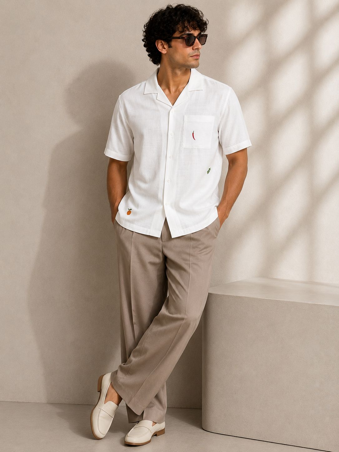 Style 9 · 100% Polyester Embroidered Shirt — K.S.E. Inc. India