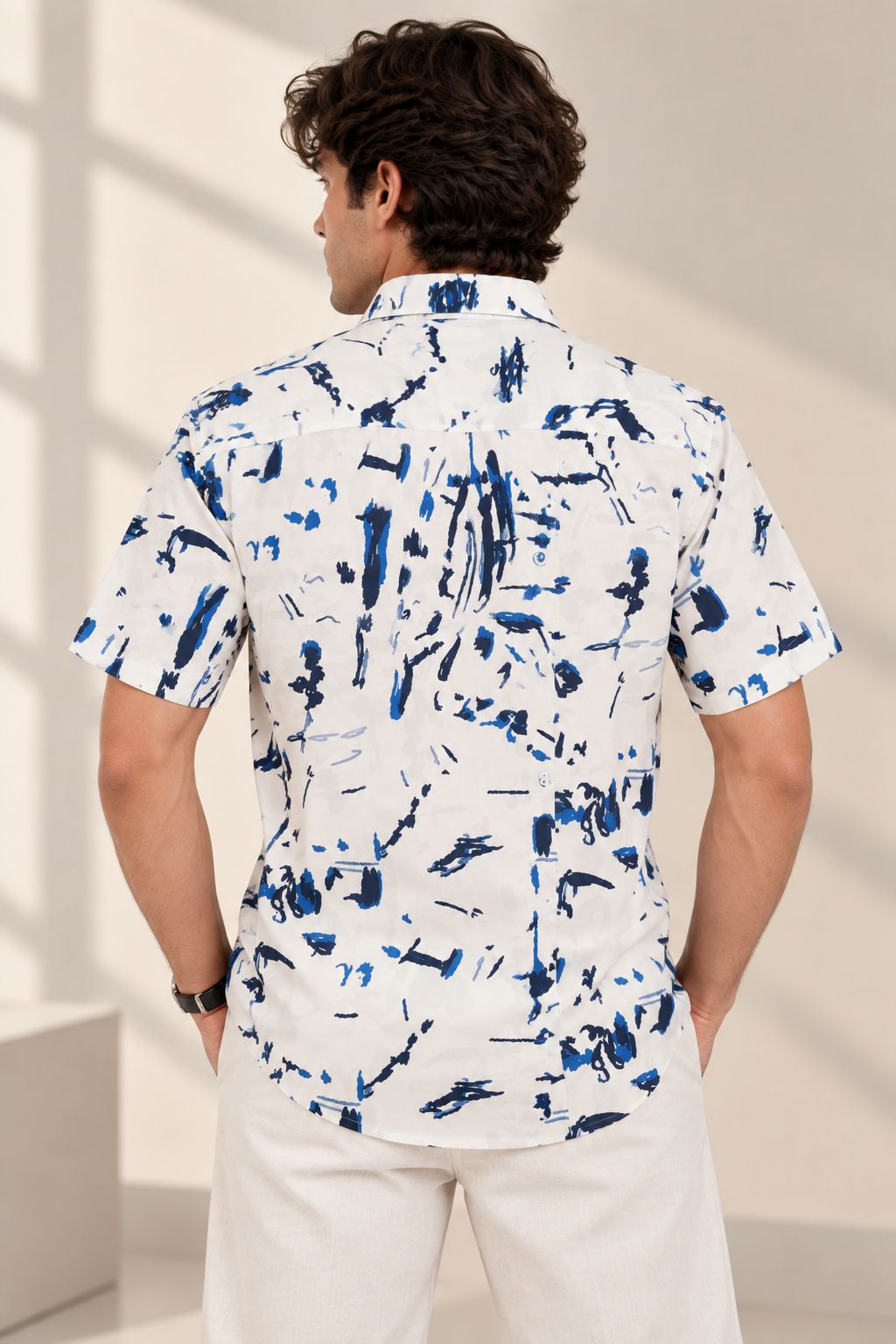 Style 47 · 100% Polyester Peach Finish Shirt — K.S.E. Inc. India