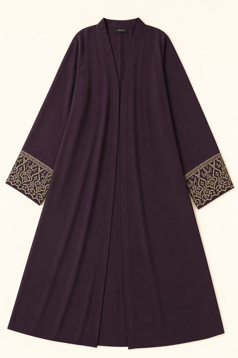 Flat-lay abaya